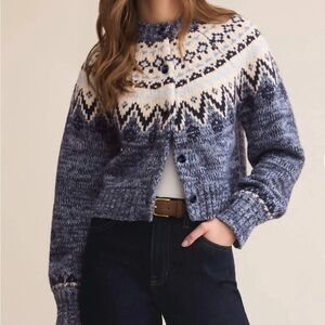 NWT - Z Supply Fair Isle Sweater - size M